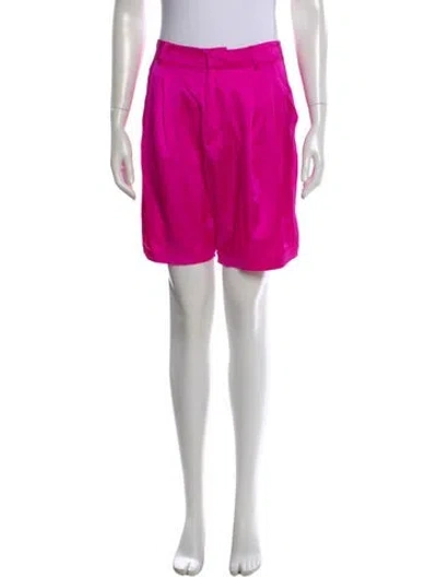 Pre-owned Retroféte Silk Mini Shorts In Pink