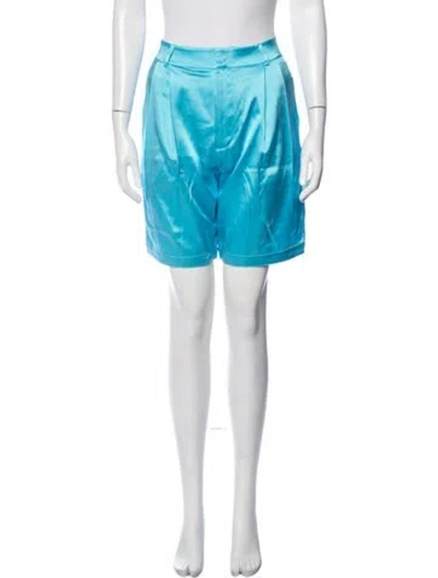 Pre-owned Retroféte Silk Mini Shorts W/ Tags In White