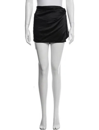 Pre-owned Retroféte Silk Mini Skirt W/ Tags In White
