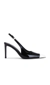 Retroféte Simona Sling Back In 블랙