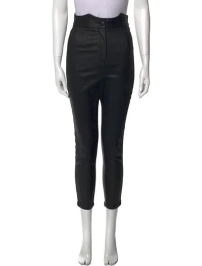 Pre-owned Retroféte Skinny Leg Pants In Black