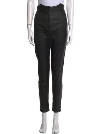 Pre-owned Retroféte Skinny Leg Pants In Black