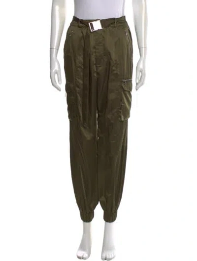 Pre-owned Retroféte Skinny Leg Pants In Green