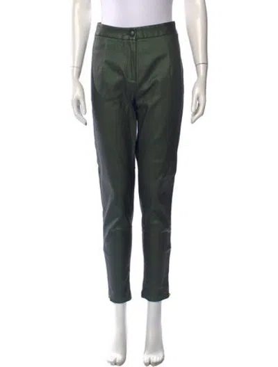 Pre-owned Retroféte Skinny Leg Pants In Green