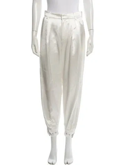 Pre-owned Retroféte Skinny Leg Pants In Neutral