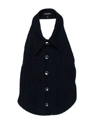 Pre-owned Retroféte Sleeveless Top In Blue