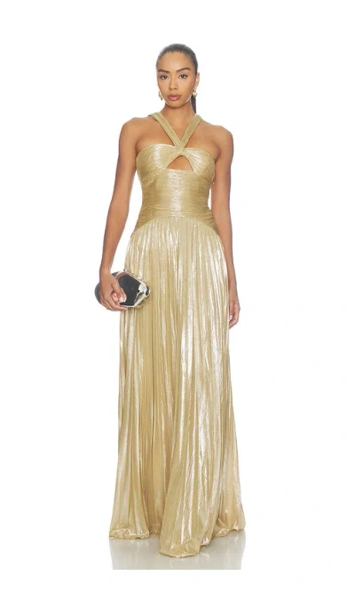 Retroféte Solace Dress In Prosecco