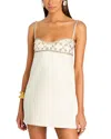 Retroféte Solere Mini Dress In White