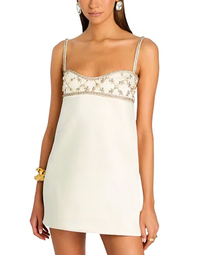 Retroféte Solere Mini Dress In White