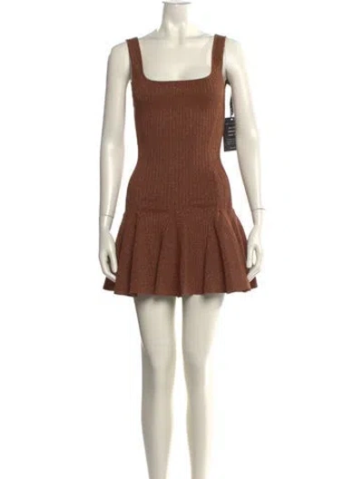 Pre-owned Retroféte Square Neckline Mini Dress W/ Tags