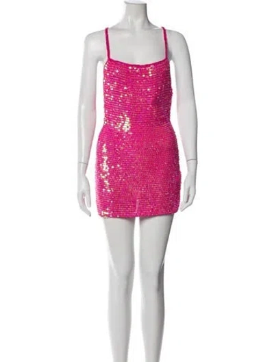 Pre-owned Retroféte Square Neckline Mini Dress W/ Tags