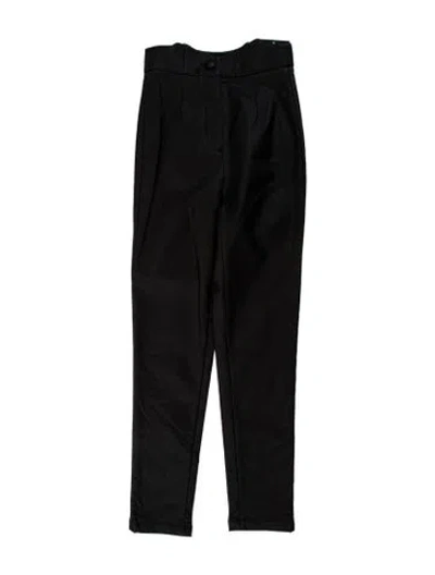 Pre-owned Retroféte Straight Leg Pants In Black