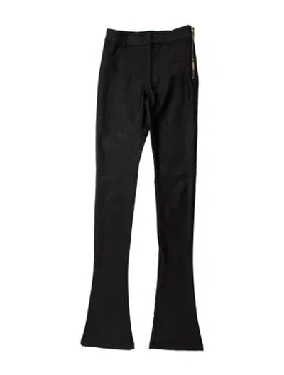 Pre-owned Retroféte Straight Leg Pants In Black