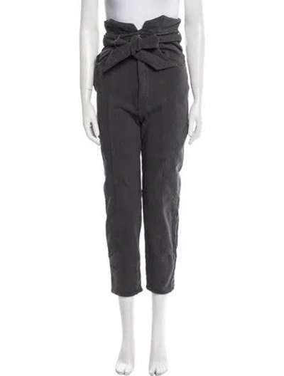 Pre-owned Retroféte Straight Leg Pants In Gray