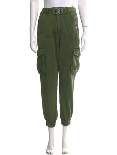 Pre-owned Retroféte Straight Leg Pants In Green