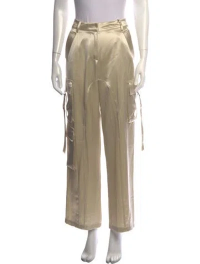 Pre-owned Retroféte Straight Leg Pants In Neutrals