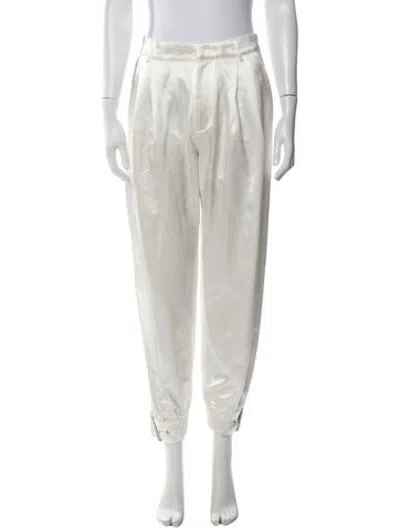 Pre-owned Retroféte Straight Leg Pants In Neutrals