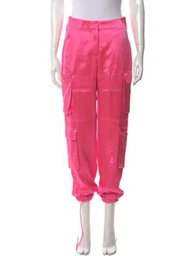 Pre-owned Retroféte Straight Leg Pants In Pink