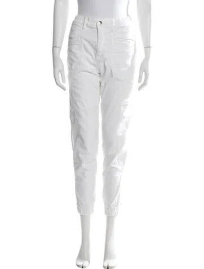 Pre-owned Retroféte Straight Leg Pants In White