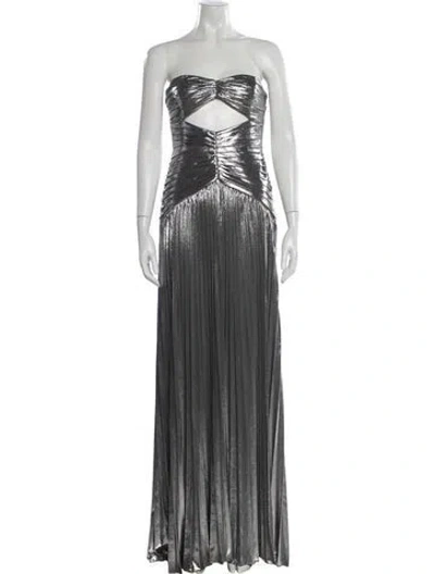 Pre-owned Retroféte Strapless Long Dress