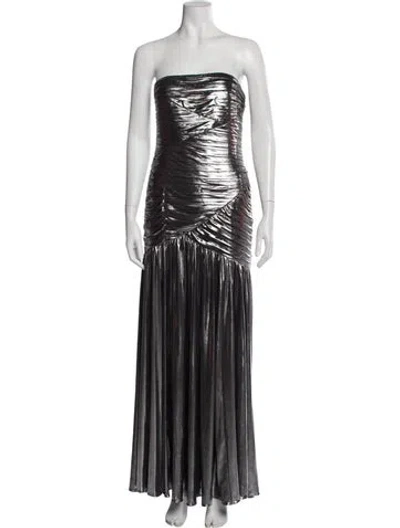 Pre-owned Retroféte Strapless Long Dress