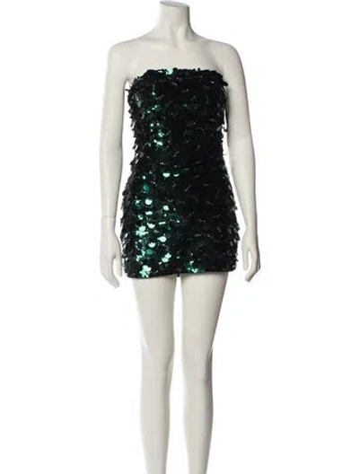 Pre-owned Retroféte Strapless Mini Dress W/ Tags In Neutral