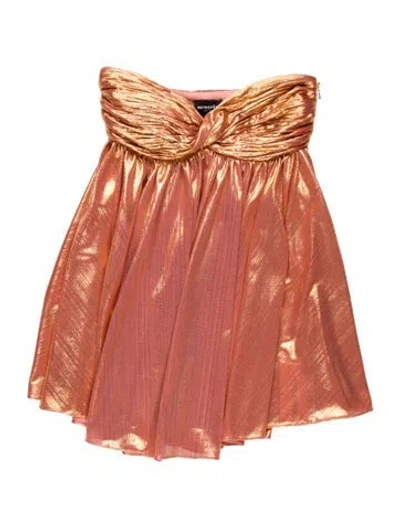 Pre-owned Retroféte Strapless Top In Multi