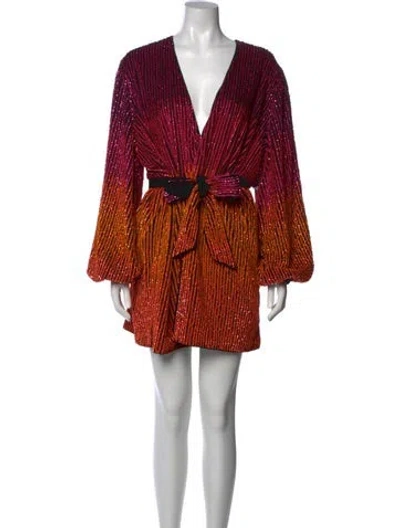 Pre-owned Retroféte Striped Mini Dress