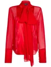 Retroféte Suri Blouse In Red