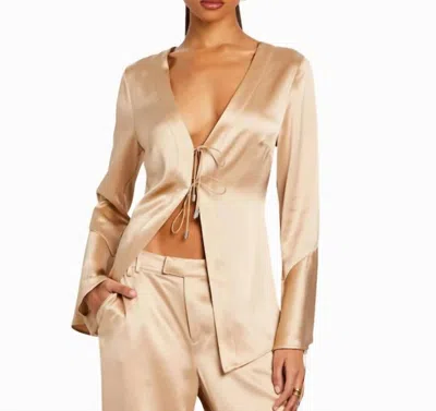 RETROFÉTE SVEA BLOUSE IN NUDE