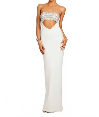 Retroféte Swan Dress In White