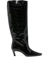 Retroféte Taliah Knee-high Boots In Black