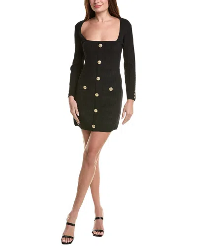 Retroféte Retrofête Thea Knit Mini Dress In Black