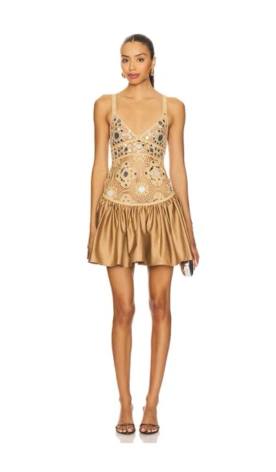Retroféte Thelma Crochet Dress