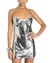 Retroféte Tula Sequinned Dress In Gray