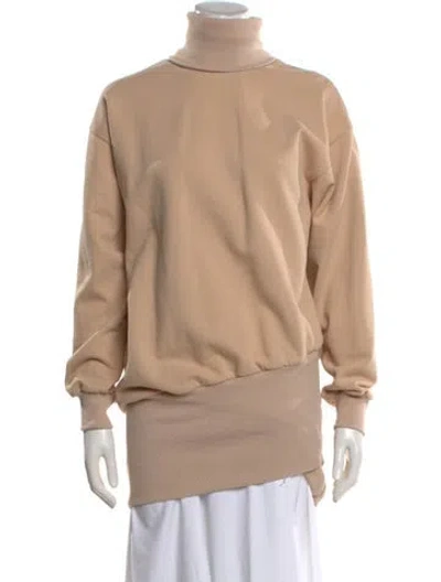 Pre-owned Retroféte Turtleneck Long Sleeve Sweatshirt In Neutral