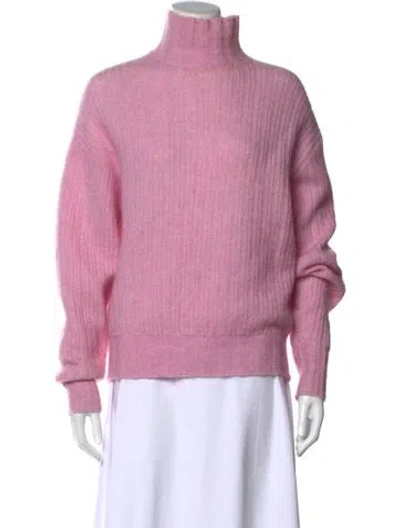 Pre-owned Retroféte Turtleneck Sweater In Pink