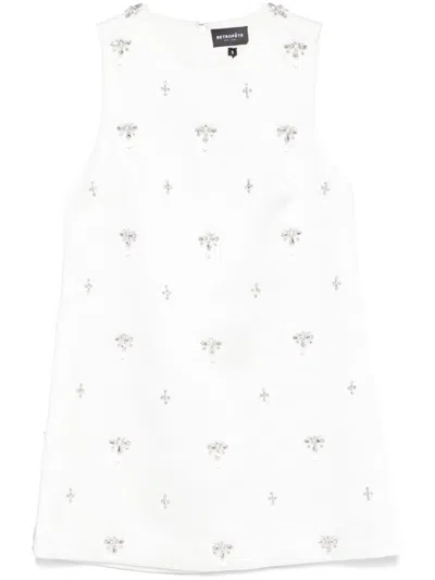 Retroféte Tylee Mini Dress In White