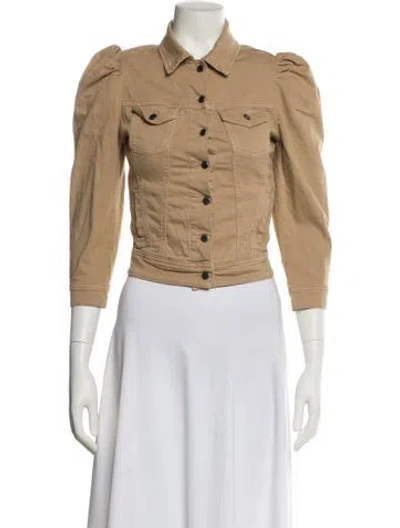 Pre-owned Retroféte Utility Jacket In Brown