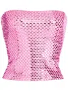 Retroféte Valery Top In Pink