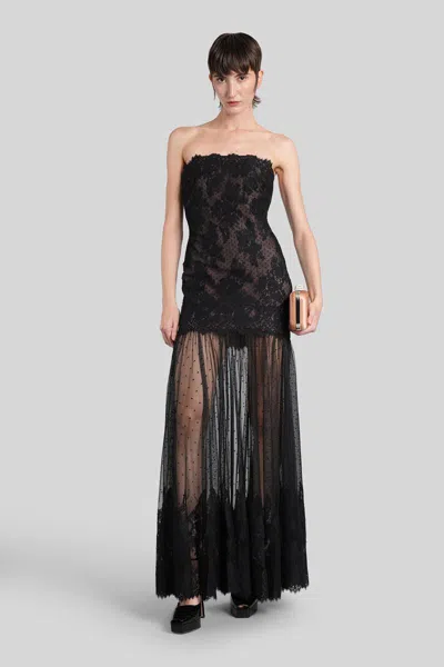 Retroféte Retrofête Vespera Long Dress In Black