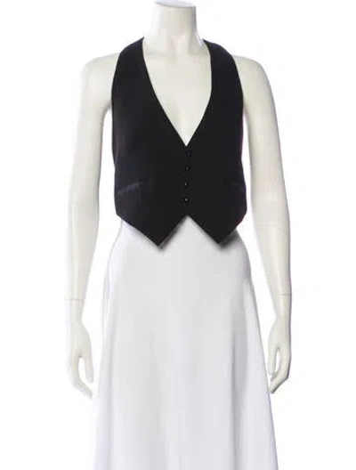 Pre-owned Retroféte Vest W/ Tags In Black