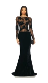 Retroféte Kleid Violetta In Black
