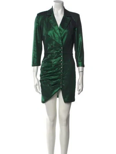 Pre-owned Retroféte V-neck Mini Dress