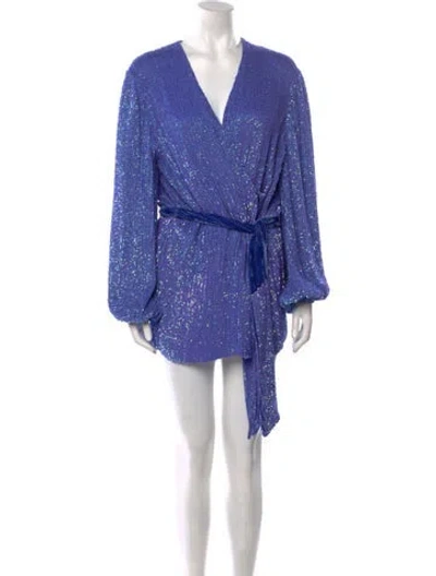 Pre-owned Retroféte V-neck Mini Dress