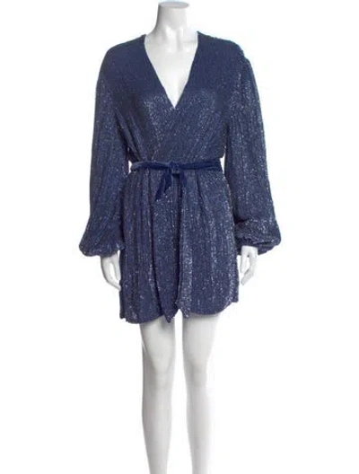 Pre-owned Retroféte V-neck Mini Dress