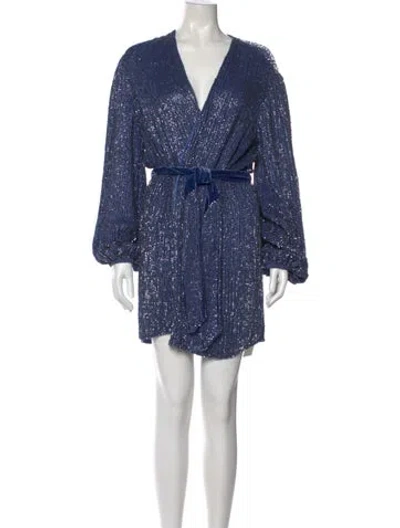 Pre-owned Retroféte V-neck Mini Dress
