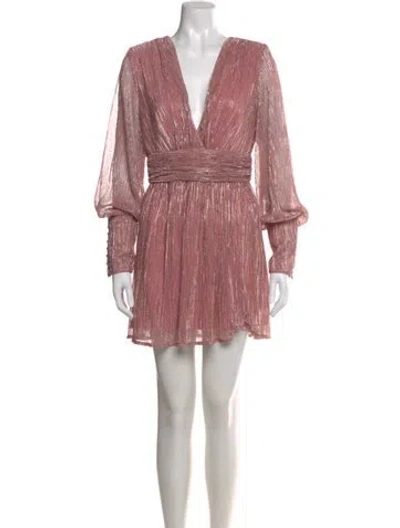Pre-owned Retroféte V-neck Mini Dress