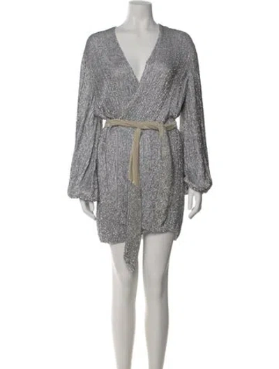 Pre-owned Retroféte V-neck Mini Dress