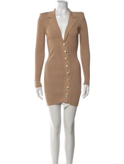 Pre-owned Retroféte V-neck Mini Dress